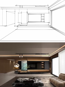 Servizio di Design d'Interni Moderno, Personalizzazione 3D Completa per Soggiorno, Camera da Letto, Bagno, Cucina, Ufficio Domestico, Soluzioni Complete per Ristrutturazioni - Product Image 6