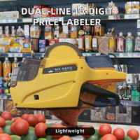 Mesin Pelabelan Harga Kode 10 Digit Dua Baris untuk Supermarket