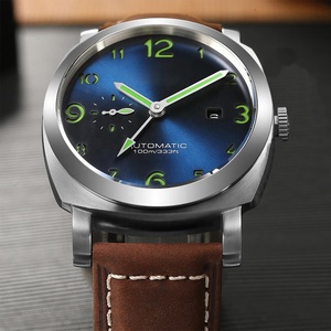 Reloj Mecánico GMT de Lujo Unisex, Edición Limitada, Deportivo, de Acero Inoxidable, con Cristal de Zafiro, Esfera de 42 mm, Resistente al Agua hasta 100 m de Profundidad - Product Image 4