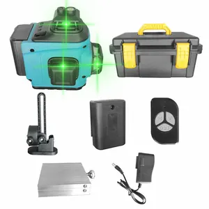 515nm Transit Laser Level Green Automatic Portable 12 Lines 360 Self Leveling Rotary Wall Laser Level Prices Supplier For Sale