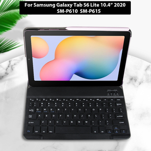 Para <span class=keywords><strong>Samsung</strong></span> Galaxy Tab <span class=keywords><strong>S6</strong></span> <span class=keywords><strong>Lite</strong></span> 10,4 P610 Funda con teclado para <span class=keywords><strong>Samsung</strong></span> P610 Funda con teclado con trackpad - Product Image 5