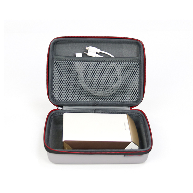 Custom Hard Shell Travel EVA Charge Case Waterproof Polyester Carry Case Electronic Accessories Protective Foam Case Power Bank