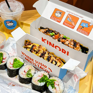 Caja de Cartón Rígido Blanca, Ecológica, Desechable, Reciclable y Biodegradable, Personalizada para Comida Mexicana, Tacos y Maíz Crujiente - Product Image 1