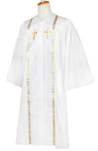 Túnicas de clero blancas y negras para <span class=keywords><strong>Pastor</strong></span> - Product Image 4