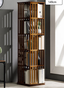 Stockage domestique multicouches Armoire de rangement simple pour enfants Étagère rotative au sol - Product Image 4