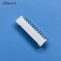 Conector de Soporte para PCB de Cobre PH-12A (Blanco) de 2.0mm y 12 Pines, Nylon, 30~24AWG, Montaje en Placa, Latón Estañado