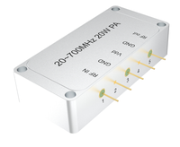 Module amplificateur de puissance RF large bande 20-1000 MHz 8W pour la sécurité anti-UAV, FPV, aéroports, frontières et la transmission radio FM HF VHF