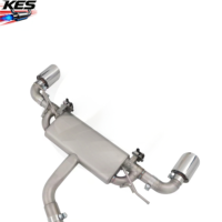 Silencieux d'échappement Valvetronic Performance Catback pour VW Scirocco R 2.0T 2015, en acier inoxydable SS 304, testé à 100% selon les normes OEM