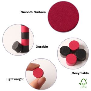 วงกลมไม้สำหรับเกมหมากฮอสและอุปกรณ์เกมกระดานแบบกำหนดเองได้ - Product Image 2