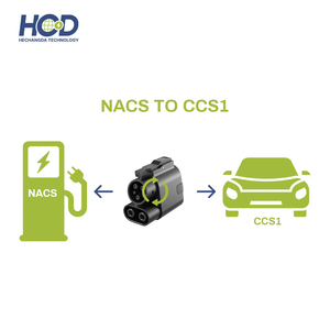 Nouvel adaptateur de chargeur de voiture électrique HCD CCS1 Tesla Supercharger <span class=keywords><strong>Prise</strong></span> DC 250A IP65 Mise à niveau et rétrofit Garantie 12 mois Noir - Product Image 4