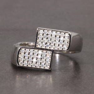 Real Silver <strong>Mens</strong> <strong>Rings</strong> Simulated <strong>Diamond</strong> Hip Hop <strong>Pinky</strong> Bridesmaid Jewelry Fine Jewelry