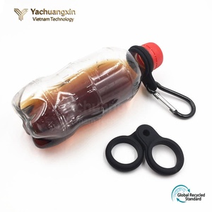 Hot Sale Silicone Water Bottle Carrier with Keychain Clip for Outdoor Activities or Daily Use <b>Camping</b> & <b>Hiking</b> Product - Product Image 5