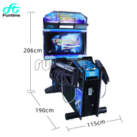 Machine de jeu de réalité virtuelle pour parc à thème de tir, console de jeux vidéo, en promotion