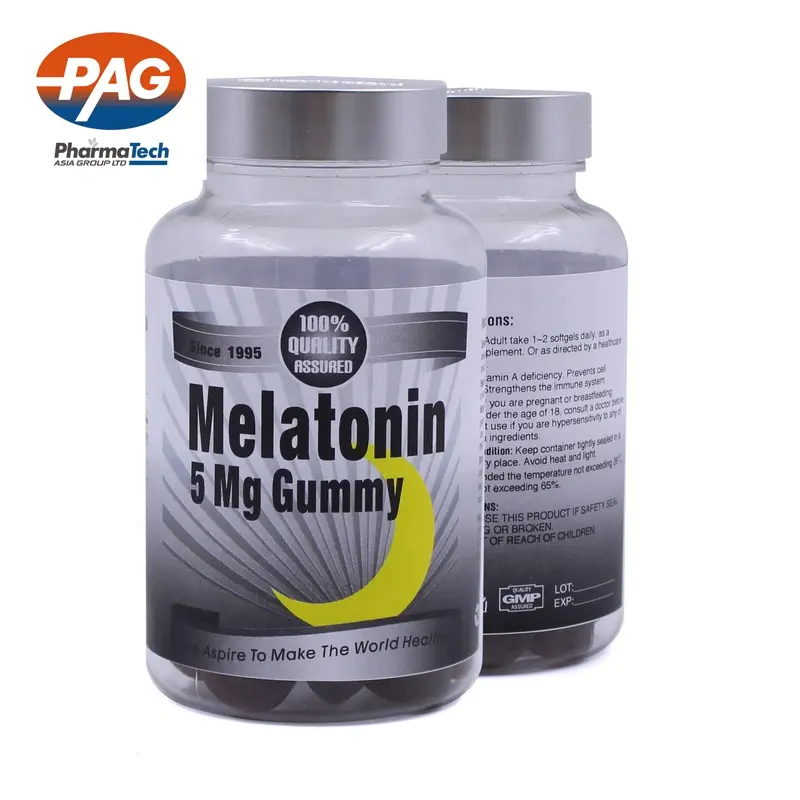 Glutensiz yardım uyku iyi Multivitamin Vitamin sakızlı ayılar ile Melatonin Melatonin sakızlı şeker uyku Gummies