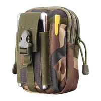 EDC Tactical Waist Phone Pouch Bag pour l'extérieur Camping Escalade Chasse