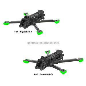 Kit de cadre de drone DIY <span class=keywords><strong>F6X</strong></span> F6D fibre de carbone HD analogique FPV UAV composants de rechange IFlight Nazgul Evoque F6 V2 écrasé X DeadCat(DC) - Product Image 4