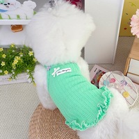 Vêtements pour animaux de compagnie en gros, nouveaux modèles coréens, chemises et robes pour chiens, vêtements mignons pour chats et chiens