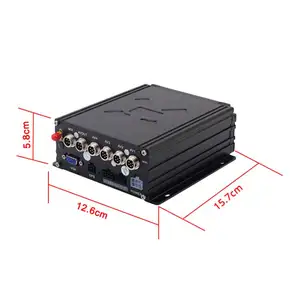 8 Channel MDVR 4G H.265 FHD Vehicle MDVR Factory GPS WIFI Live View GPS Track Video Monitor Taxi Truck School Bus Car DVR