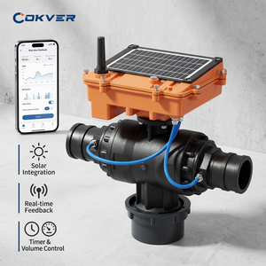 Nouvelle <span class=keywords><strong>vanne</strong></span> électrique solaire avec contrôle intelligent sans fil 4G pour l'irrigation agricole, <span class=keywords><strong>vanne</strong></span> à eau OEM - Product Image 1