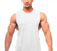 Débardeurs de course à séchage rapide pour hommes, logo personnalisé, gilet d'entraînement, débardeur GYM Active Wear, hauts ajustés sans manches