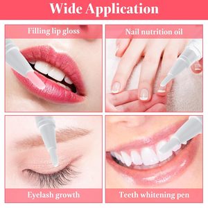 Bolígrafo transparente de plástico para blanqueamiento dental, envase cosmético giratorio, botella vacía para brillo labial, envase de maquillaje. - Product Image 2