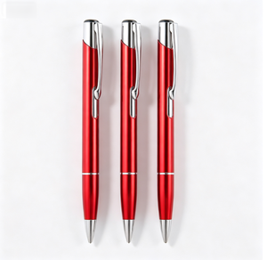 Stylo bille en métal multi-tons pratique, logo imprimé personnalisé, écriture fluide, pour le personnel de bureau, cadeaux d'affaires en gros - Product Image 1