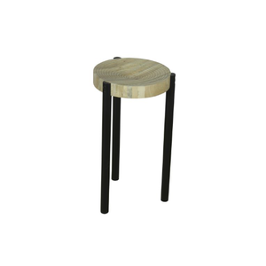 Table basse d'appoint avec finition élégante en bois de manguier massif sculpté pieds en bois d'acacia robustes meubles de maison caractéristique décorative - Product Image 6