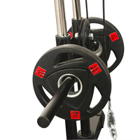Station de musculation murale SP Fitness Training Multi-Gym pour usage domestique avec système de poulies réglables et capacité de 200 kg