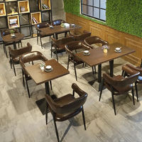 Combinaison de table et chaise de Bar, café, nordique, vente en gros, Restaurant, Bar, Restaurant occidental, Table et chaise