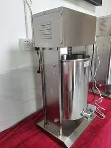 Fabricant <span class=keywords><strong>manuel</strong></span> commercial de remplisseur de saucisses de viande faisant la machine de remplissage de saucisses de boeuf de porc de dispositif de boîtier - Product Image 4