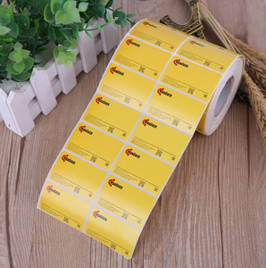 Etiqueta personalizada Código QR Etiqueta de rollo de vinilo Autoadhesiva <span class=keywords><strong>Color</strong></span> de alta definición Impresión de cuatro colores Adhesión firme y duradera - Product Image 5