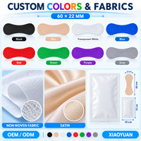 Bandes nasales personnalisées OEM, étiquette privée, bandes nasales douces et respirantes avec logo imprimé, couleur et emballage de vente au détail