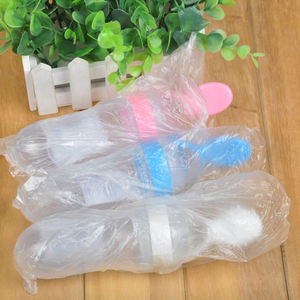 Vente chaude 90ml pâte de riz 100% biberon en silicone de qualité alimentaire avec cuillère - Product Image 6