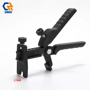 100 pièces de niveleurs robustes <span class=keywords><strong>en</strong></span> PP+métal au design moderne, système de nivellement de carreaux de 1,5 mm, clips, accessoires de carrelage imperméables - Product Image 6