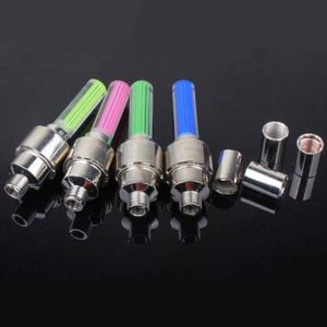 Lumière LED étanche YS818 pour capuchon de roue, 7 couleurs clignotantes, lampe de tige de pneu, néons pour voiture, vélo, moto - Product Image 3
