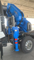 Grue de camion à flèche articulée GSQZ660.8 33T - Flèche pliante hydraulique avec télécommande