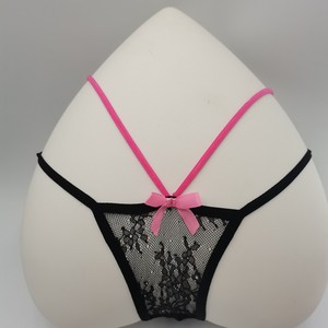 Sous-vêtements sexy pour femmes européennes et américaines, nouveau style d'été 2023, string en dentelle, bretelles croisées, T-shirt séduisant - Product Image 1
