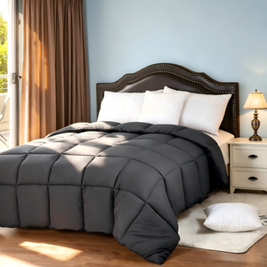 <span class=keywords><strong>Couette</strong></span> Chaude Unie Douce et Confortable – Ensemble <span class=keywords><strong>de</strong></span> Literie Moelleux à Prix Abordable pour Maison et Hôtel - Product Image 1