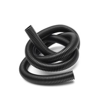 Tube flexible ondulé en polyéthylène noir 10x13mm pour protection et raccordement de câbles