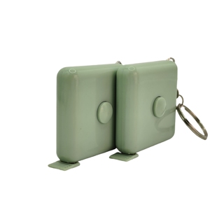 Màu Xanh Lá Cây Hình Vuông 1.5M Mềm Vải Vải Băng May Công Cụ <span class=keywords><strong>Mini</strong></span> Sợi Thủy Tinh Đo Băng - Product Image 5