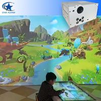 Proyector Infantil Star Player 3D con Escaneo Interactivo, Proyección de Pinturas en Pared, Control Remoto y Dibujo Interactivo