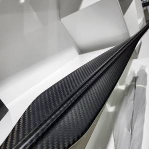 Tuyau de pêche en fibre de carbone de grand diamètre - Haute capacité de charge - Pas de déformation - Tissage sergé 3K - Dimensions personnalisables - Product Image 5