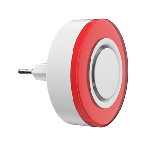 Zigbee Smart Sirenenalarm <span class=keywords><strong>Heiman</strong></span> 95dB Tuya Laute Kabellose Blitzleuchte mit Ersatzbatterie AC100-240V Repeater-Funktion für Zuhause - Product Image 4