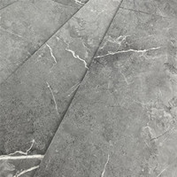 Planche de vinyle de luxe auto-adhésive et antidérapante pour salle de bain, carreaux de sol aspect céramique PVC pour usage intérieur