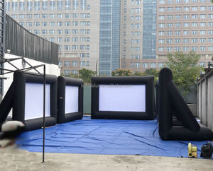 Pantalla de cine para fiesta Pantalla de proyector de <span class=keywords><strong>película</strong></span> inflable al aire libre con soplador - Product Image 5