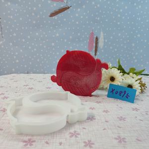 Moldes de fundición de resina hechos a mano para adornos decorativos DIY estilo Ins herramientas de escritorio de silicona molde de Papá Noel - Product Image 2