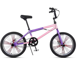 Vente en gros de vélos BMX, meilleurs vélos freestyle de 20 pouces, vélos de <span class=keywords><strong>course</strong></span> BMX avec freins V et rayons de couleur cryptés, prix bas - Product Image 5