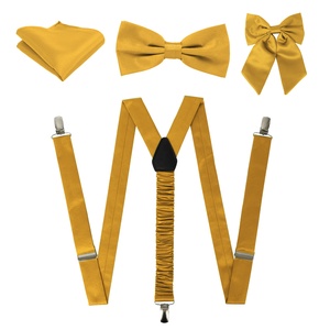 <span class=keywords><strong>Tirantes</strong></span> para hombre <span class=keywords><strong>con</strong></span> pajarita pre-atada y pañuelo de bolsillo, ajustables y resistentes <span class=keywords><strong>con</strong></span> 3 clips, diseño en Y para pantalón, conjunto de boda, 100% poliéster, personalizables. - Product Image 6