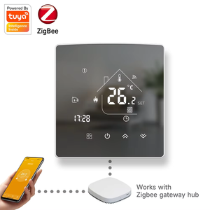 ZigBee Tuya Home Temperatur regler Raum thermostat Touchscreen Programmier bar für Wasser-/Gaskessel system - Product Image 1