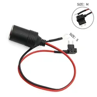 Prise allume-cigare universelle GW pour voiture, mini-moyenne, DC 12V/24V, boîtier de fusibles, câble de chargeur, GPS, tableau de bord